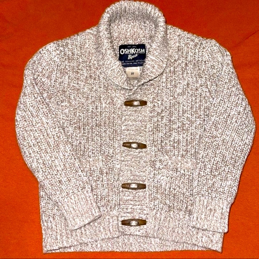 COPY - Oshkosh tan sweater size 3t